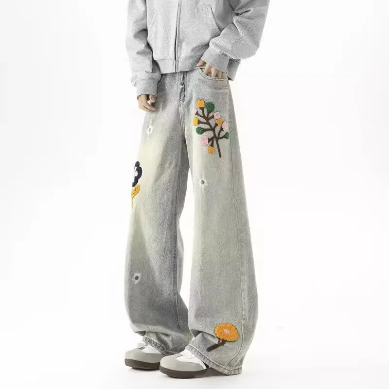 DJ.SPIRIT Jeans Unisex Blue-1