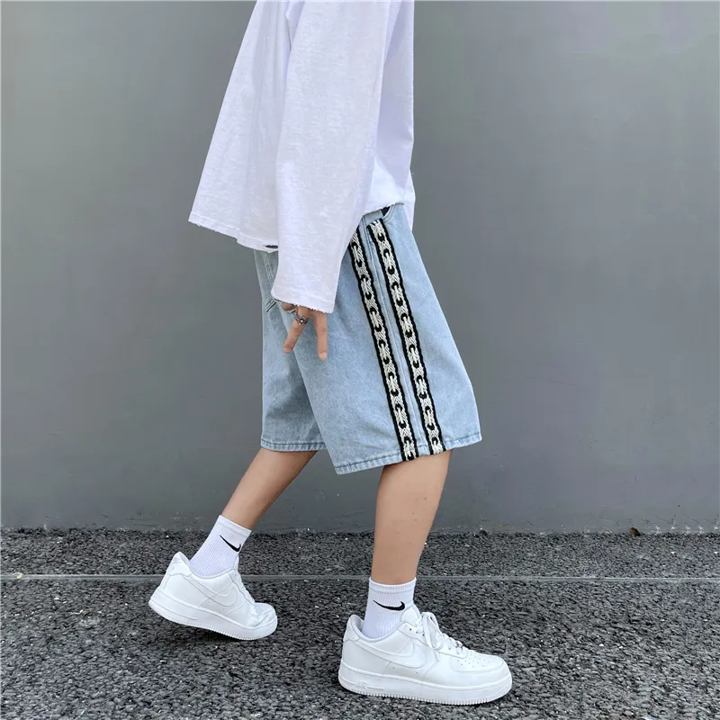 DJ.SPIRIT Denim Shorts Unisex-4
