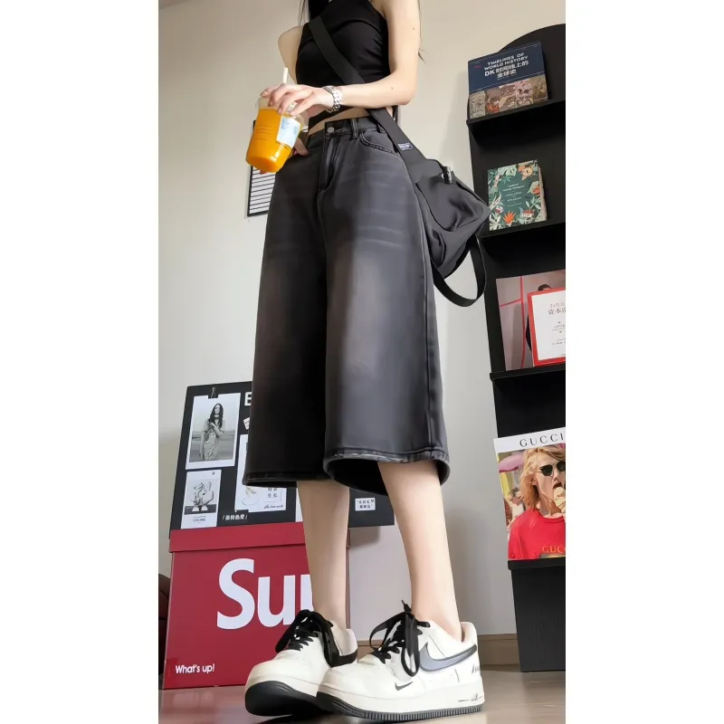 DJ.SPIRIT Denim Shorts Unisex-19