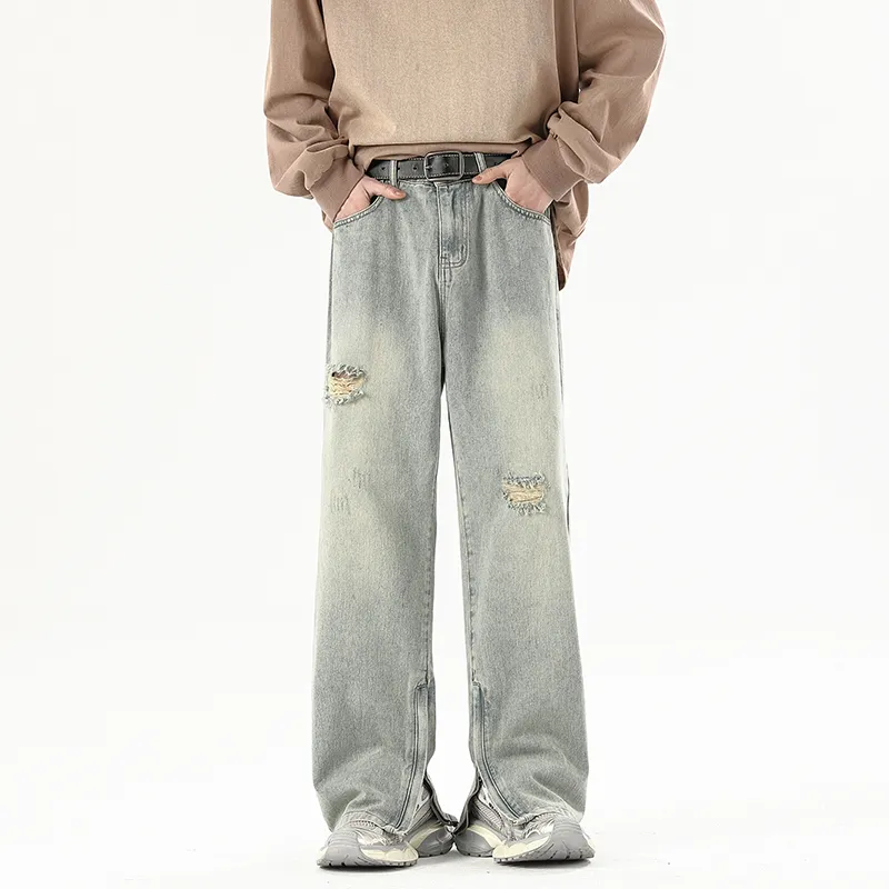 DJ.SPIRIT Jeans Unisex Yellow Mud-2