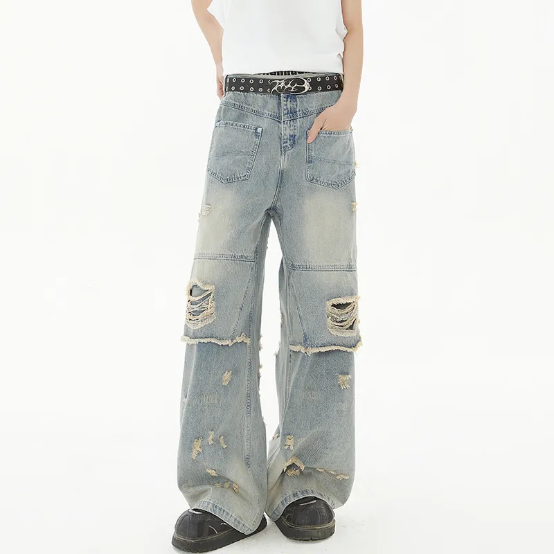 DJ.SPIRIT Jeans Unisex Yellow Mud-5