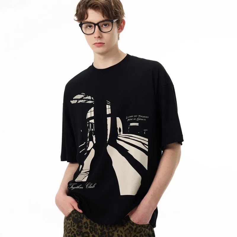 DJ.SPIRIT T Shirts Unisex Black-3