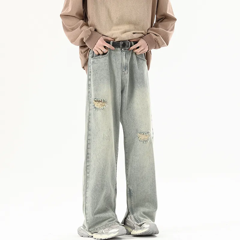 DJ.SPIRIT Jeans Unisex Yellow Mud-3