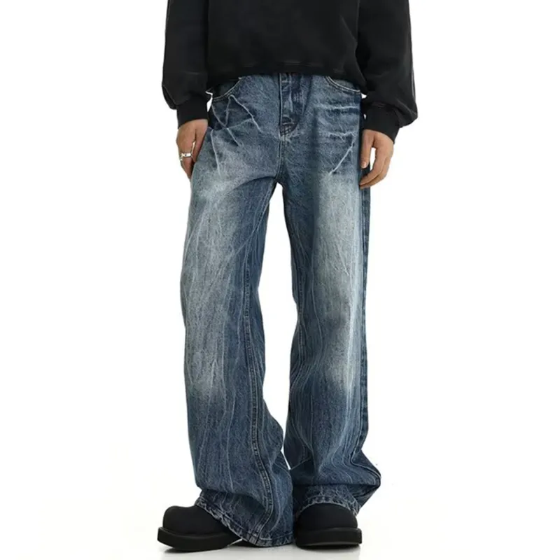DJ.SPIRIT Jeans Unisex Blue-3