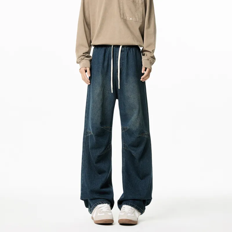 DJ.SPIRIT Jeans Unisex Dark Blue-2