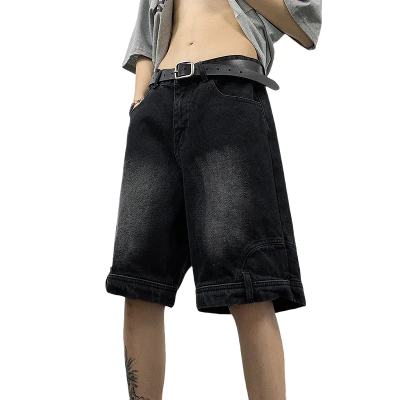 DJ.SPIRIT Denim Shorts Unisex-1