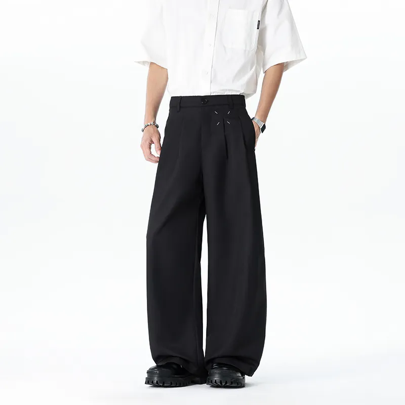 DJ.SPIRIT Suit Trousers Unisex Black-3