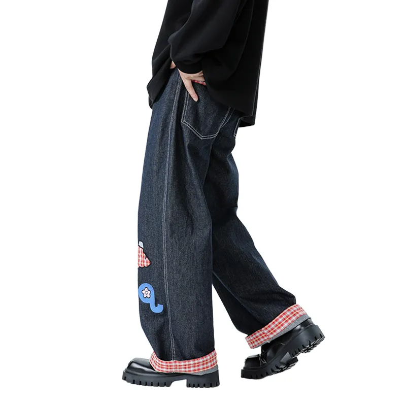 DJ.SPIRIT Jeans Unisex Black-1