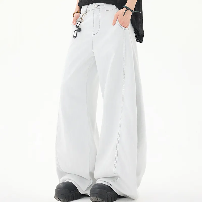 DJ.SPIRIT Jeans Unisex White-6