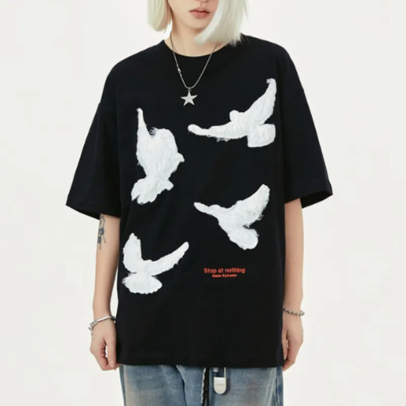 PAINT STAIN Classic Minimalist Style T Shirt Unisex-3