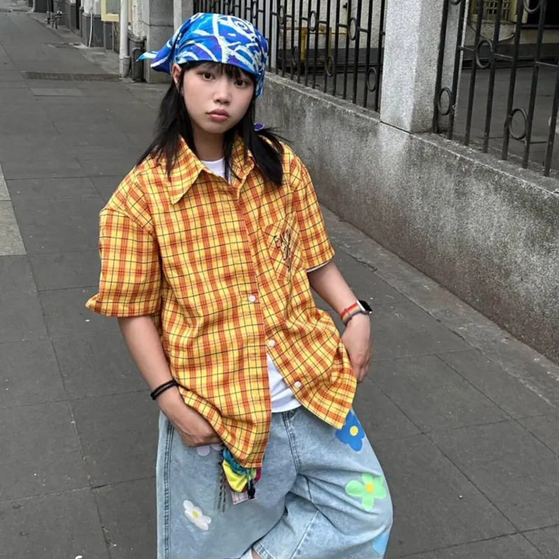 DJ.SPIRIT Shirts Unisex Yellow-4