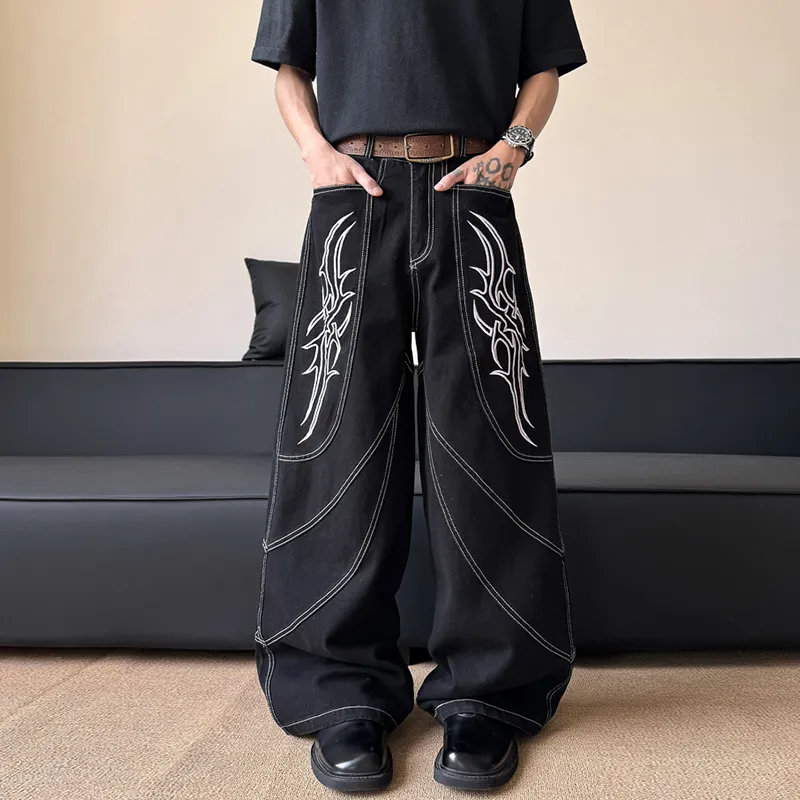 DJ.SPIRIT Jeans Unisex Black-1