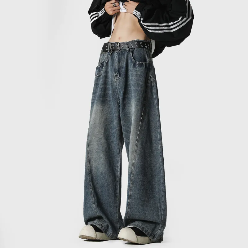 DJ.SPIRIT Jeans Unisex Blue-4