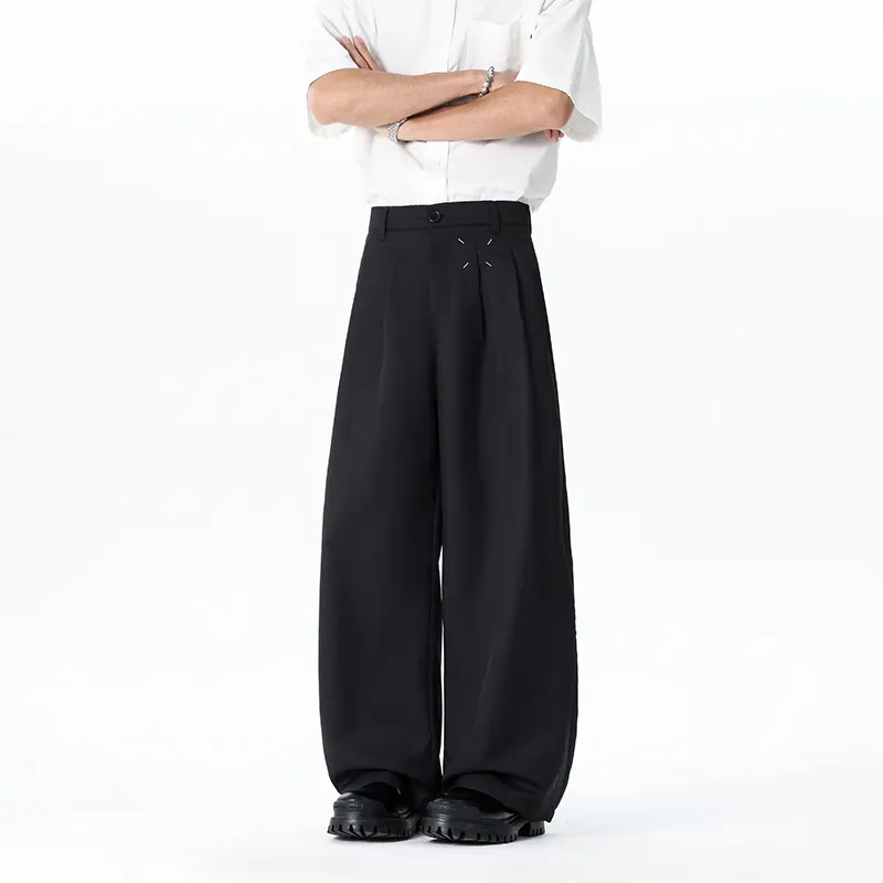DJ.SPIRIT Suit Trousers Unisex Black-2