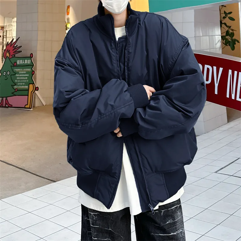 DJ.SPIRIT Puffer Jacket Unisex Black-4