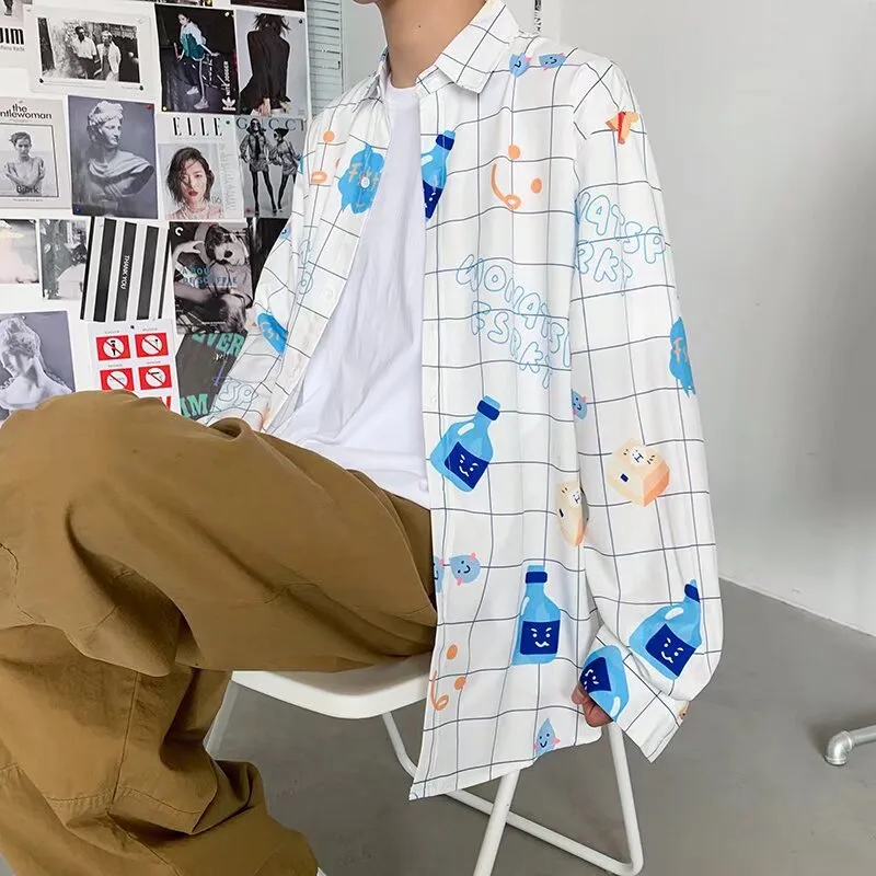 DJ.SPIRIT Long Sleeved Shirt Unisex White-3