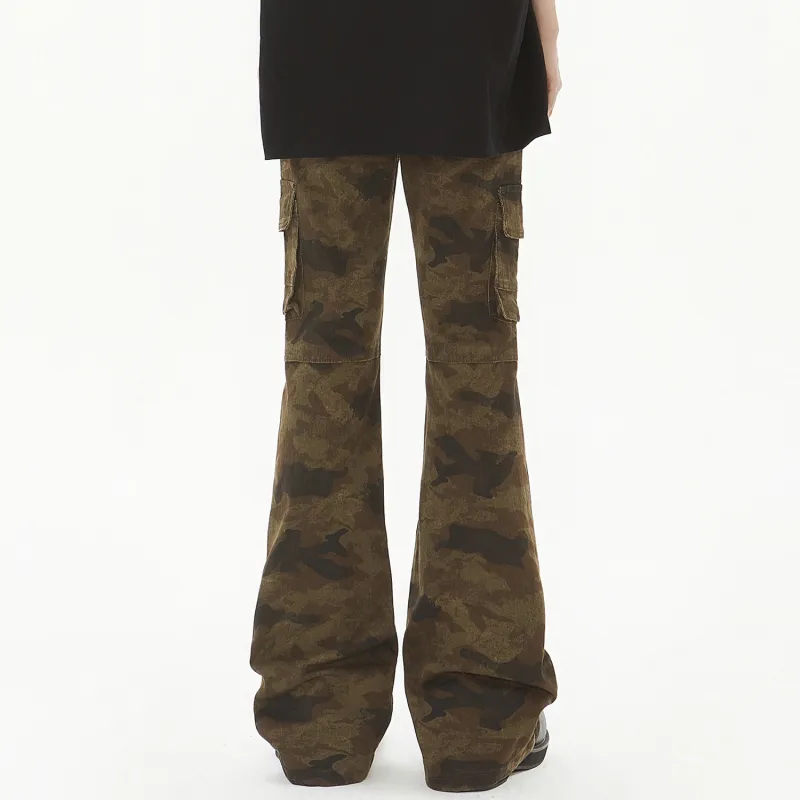 DJ.SPIRIT Cargo Pants Unisex Camouflage-2