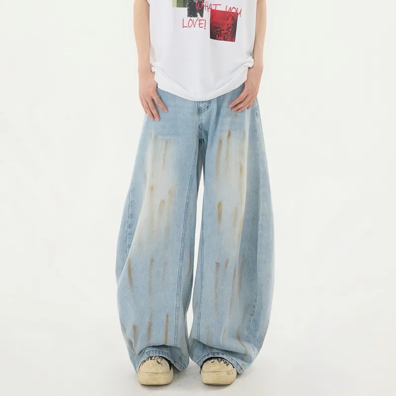 DJ.SPIRIT Jeans Unisex Dirty Blue-4