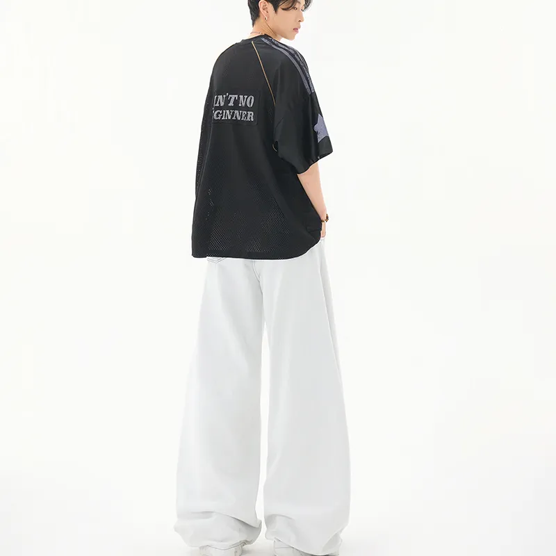 DJ.SPIRIT Jeans Unisex White-1