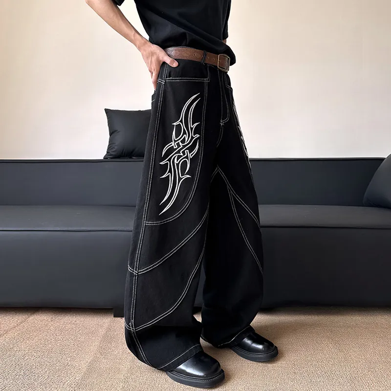 DJ.SPIRIT Jeans Unisex Black-4
