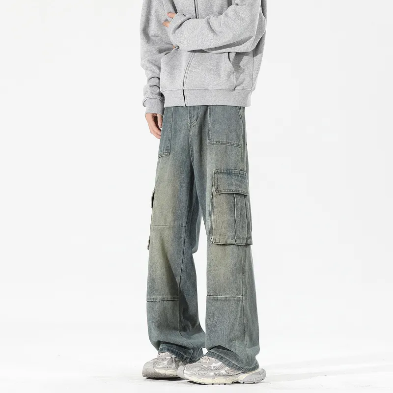 DJ.SPIRIT Jeans Unisex Blue-3