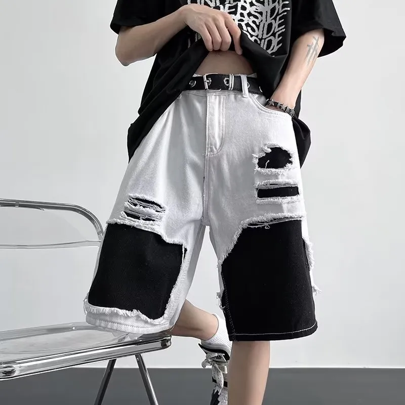 DJ.SPIRIT Denim Shorts Unisex-10