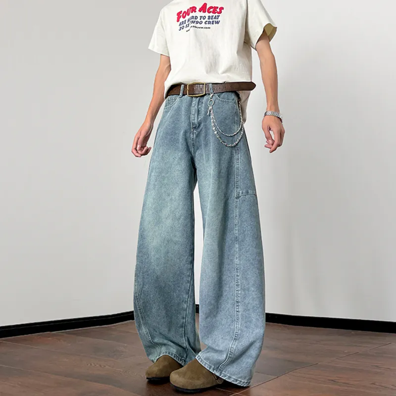 DJ.SPIRIT Jeans Unisex Blue-1