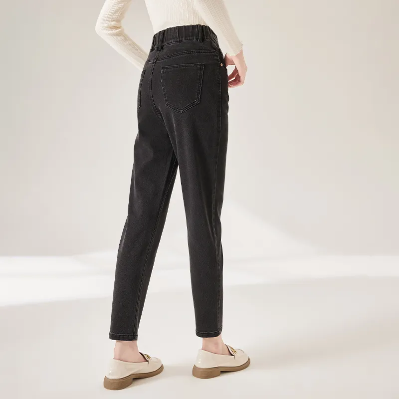 XIANGYING Jeans Women's Gray-2