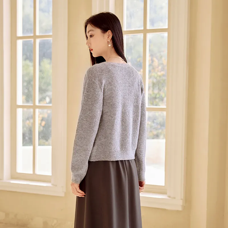 XIANGYING Casual Suit Women's Gray-2