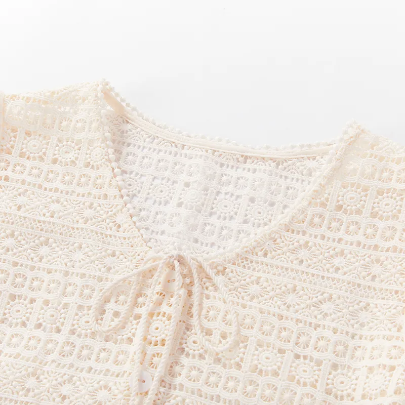 XIANGYING Two Piece Skirt Sets Women's Beige, Warm White-6