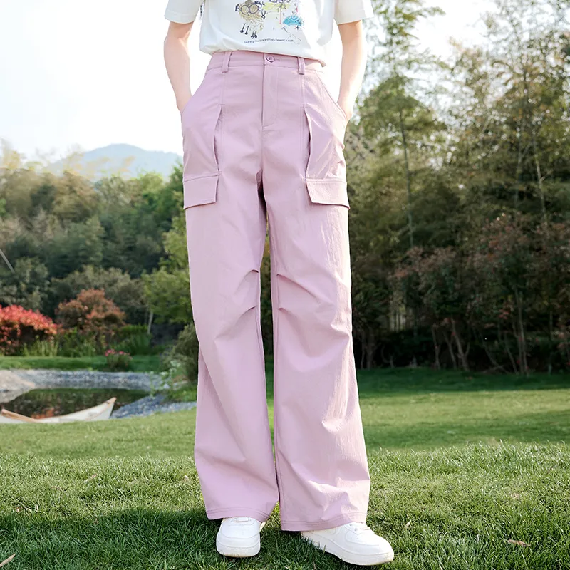 XIANGYING Cargo Pants Women's Purple-5