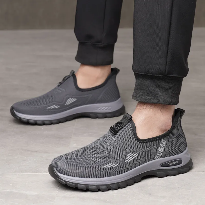 LAORENTOU Casual Shoes Men Low Top Black-11