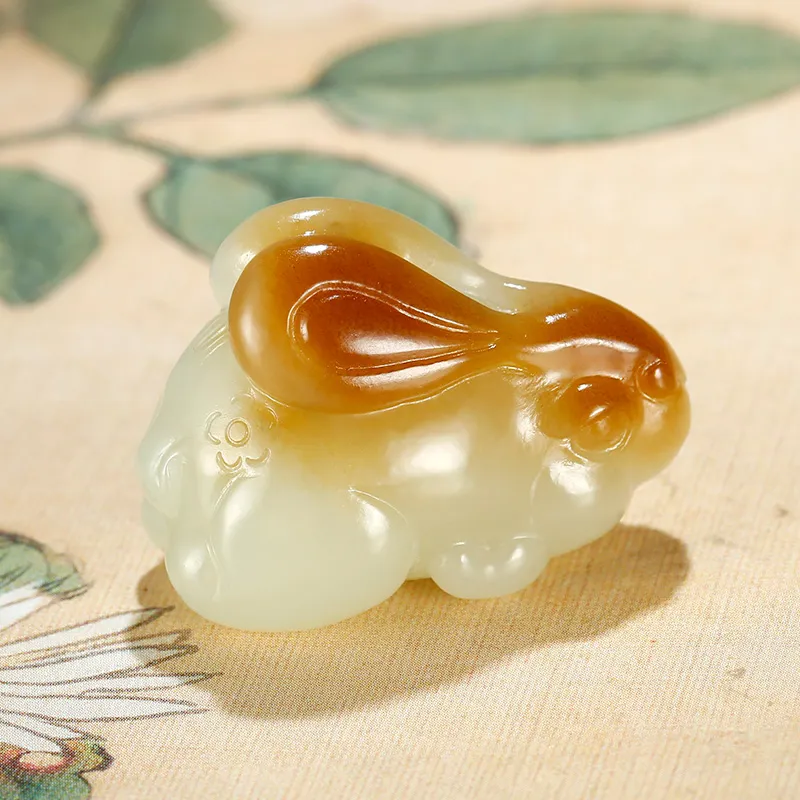 Treasure Pendants White Jade Unisex-1