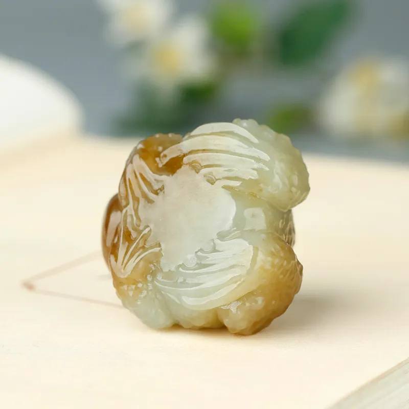 Treasure Collectible White Jade/Pale Greenish White Jade Unisex-6
