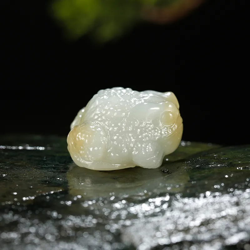Treasure Pendants White Jade/Pale Greenish White Jade Women's-1
