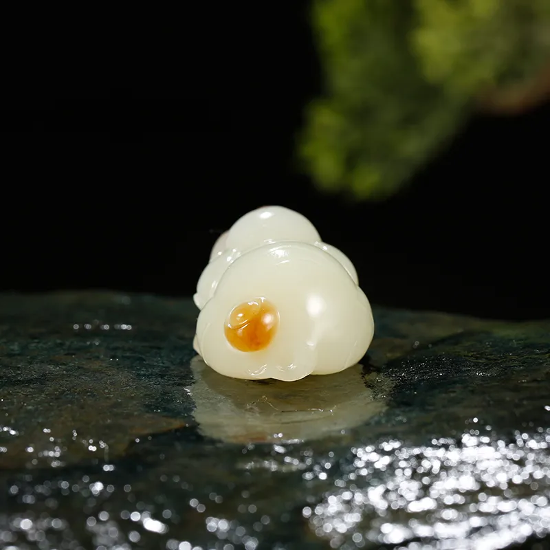 Treasure Pendants White Jade/Pale Greenish White Jade Women's-4