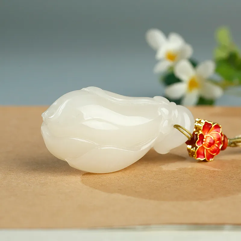 Treasure Necklaces Lotus Root Powders Women's-5