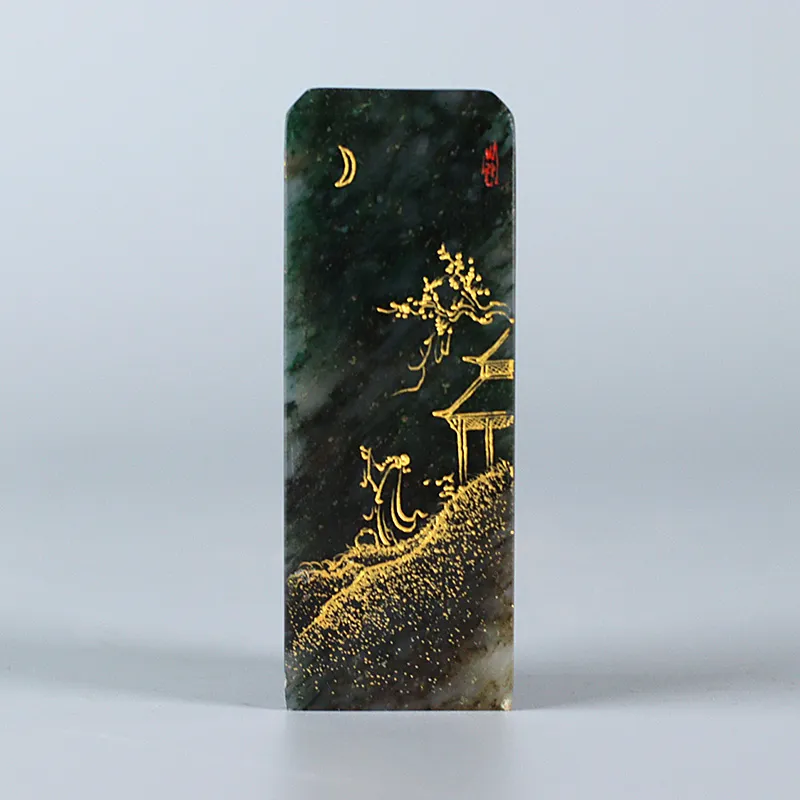 Treasure Dushan Jade Ornaments Unisex-3