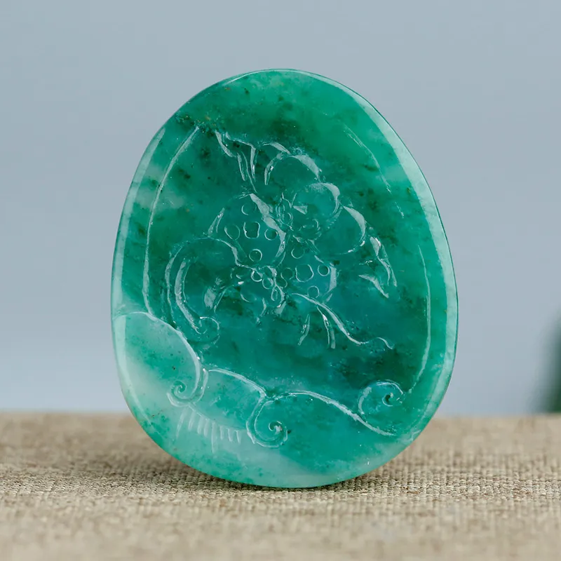 Treasure Dushan Jade Pendants Unisex-2
