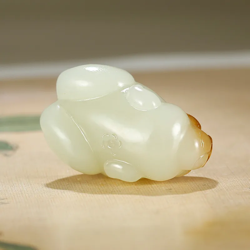 Treasure Pendants White Jade Unisex-3