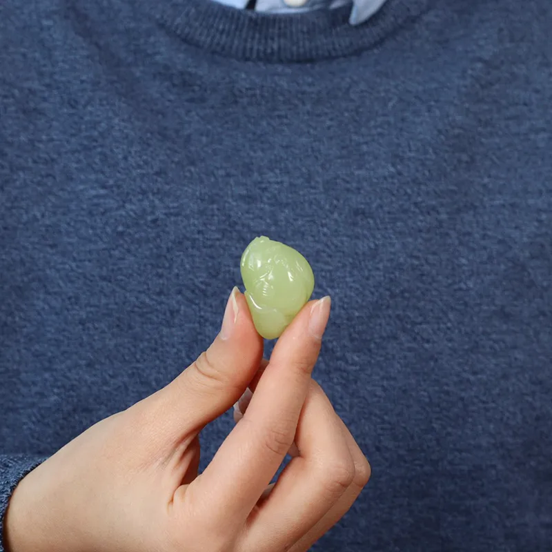 Treasure Pendants Yellow Jade Unisex-3