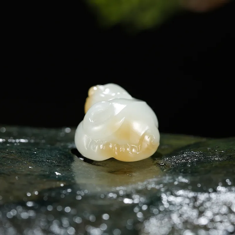 Treasure Pendants White Jade/Pale Greenish White Jade Women's-6