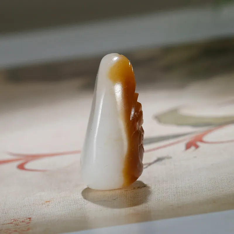 Treasure Pendants White Jade/Pale Greenish White Jade Women's-5