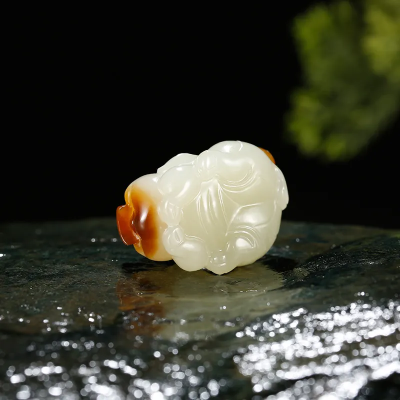 Treasure Pendants White Jade/Pale Greenish White Jade Women's-6