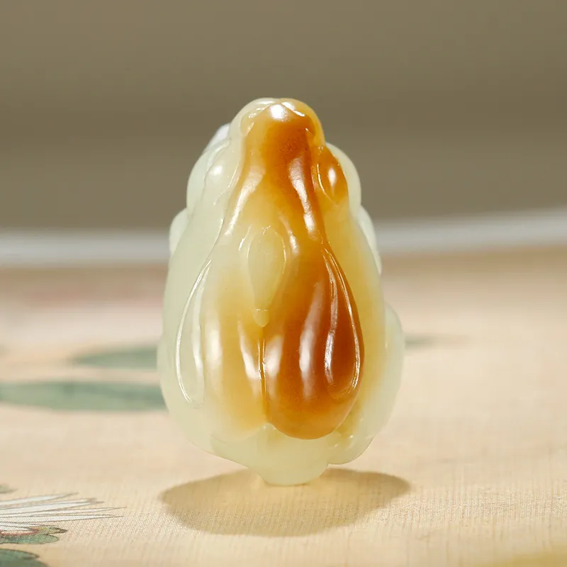 Treasure Pendants White Jade Unisex-6