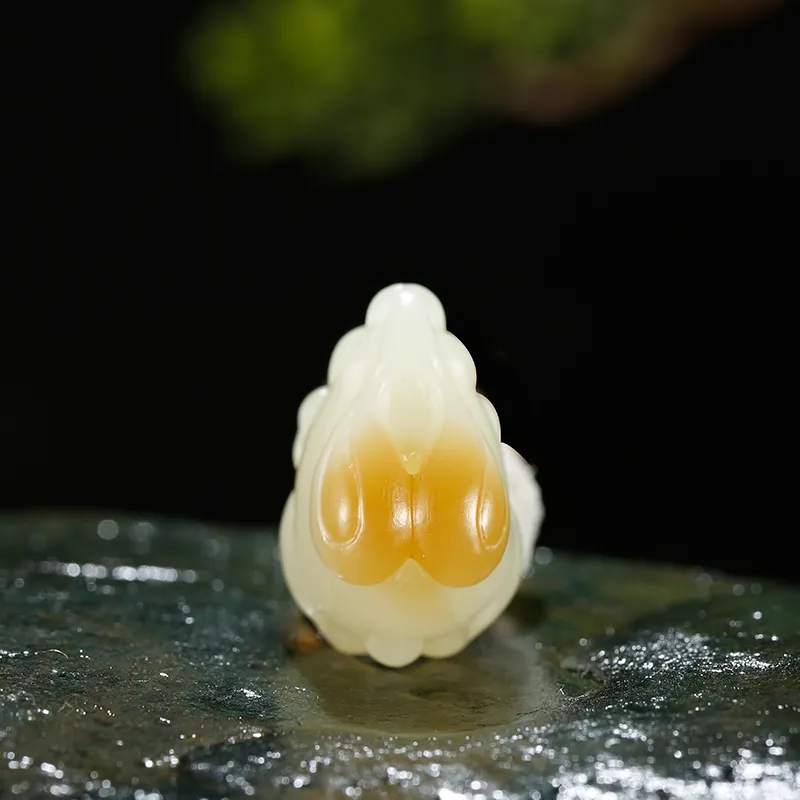 Treasure Pendants White Jade/Pale Greenish White Jade Women's-5