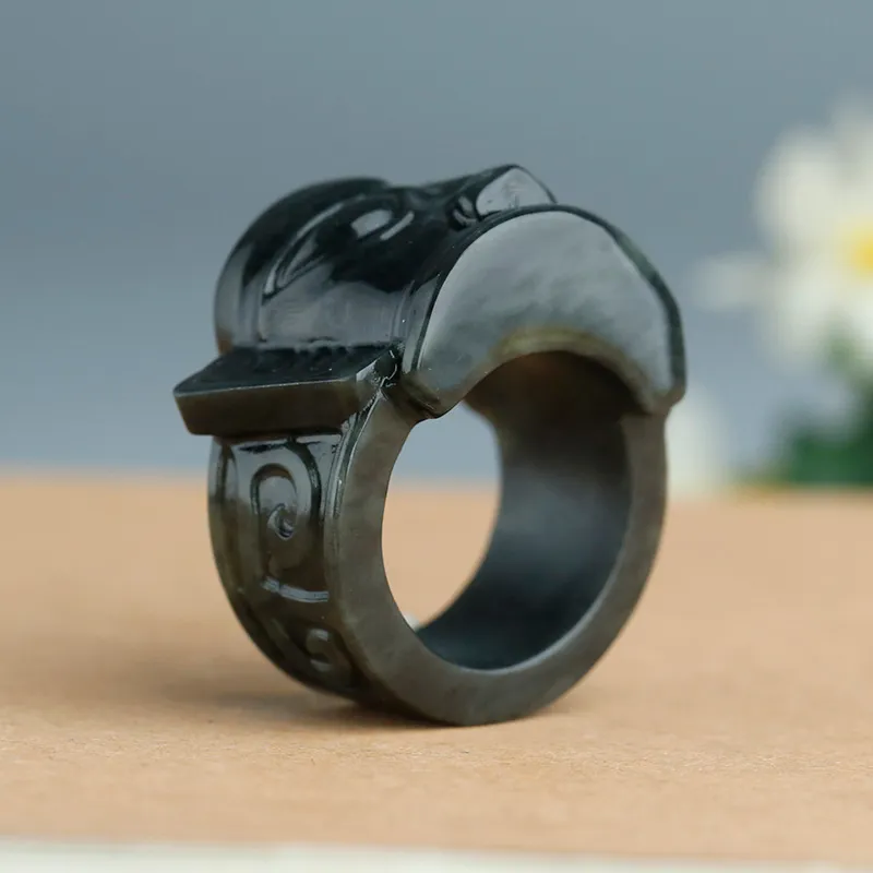 Treasure Rings Blue And White Men's-2