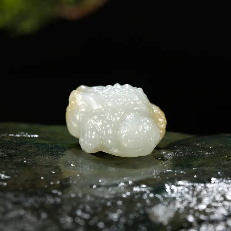 Treasure Pendants White Jade/Pale Greenish White Jade Women's-2