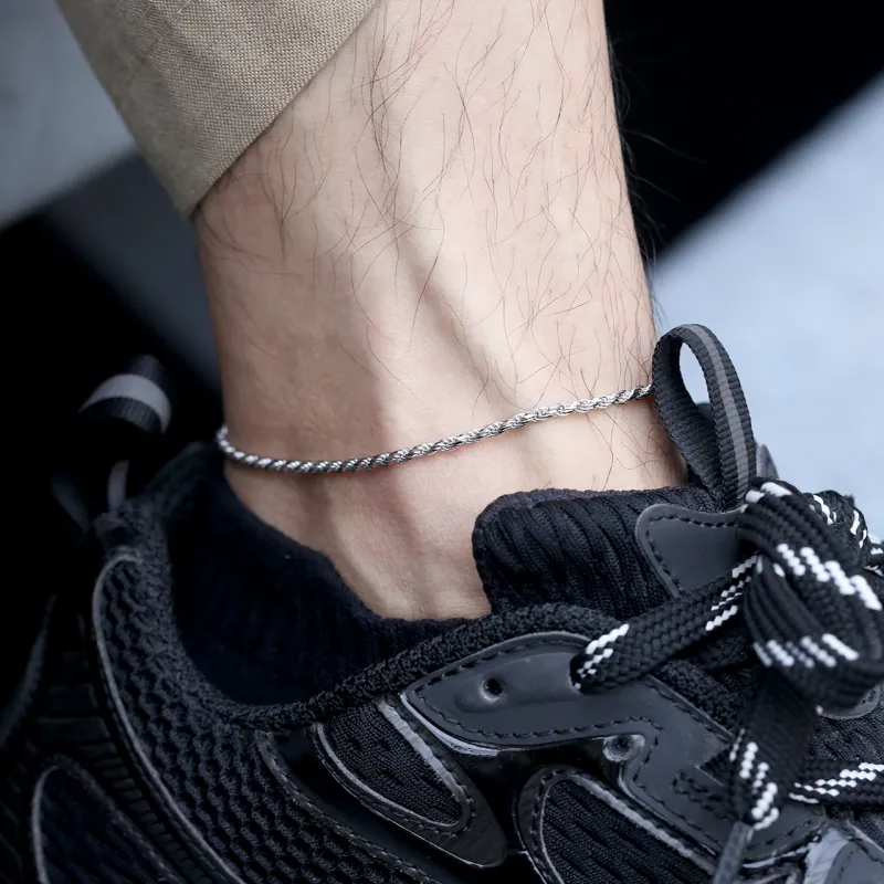 The Next Life 925 Sterling Silver Anklets Unisex-4