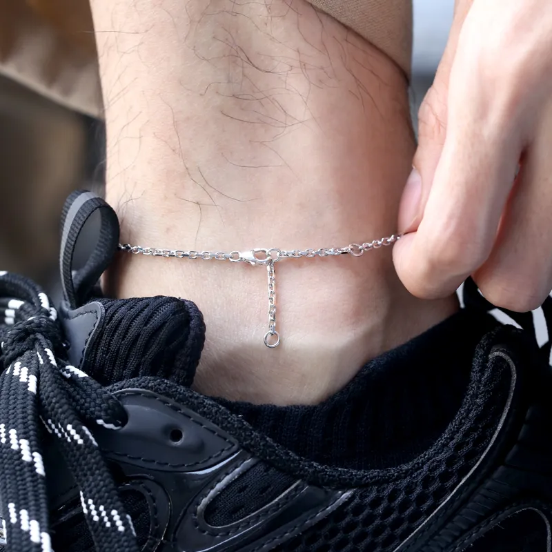 The Next Life 925 Sterling Silver Anklets Unisex-9